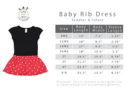 Rabbit Skins Dress Size Chart Enchanted By Design
