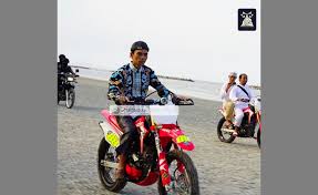 Tril mini matic 4tak 110 cc merk bonanza bike. Ustaz Abdul Somad Unggah Foto Naik Motor Trail Timlo Net
