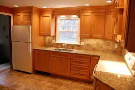 maple cabinets granite countertops