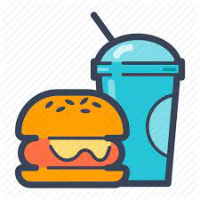 Food edge multi color icon. Burger Delivery Drink Fast Food Food Junk Food Lunch Icon Download On Iconfinder