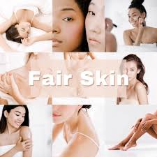 Fair skin