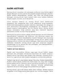 Genre ntr itu yang kek gimana ?. Sains Aktuari