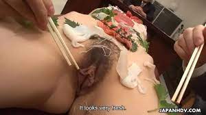 Japanese porn sushi