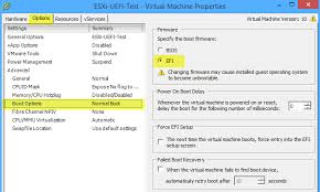 Ops manager assigns custom attributes to the virtual machines (vms) it deploys to identify bosh releases and job index . Uefi Pxe Boot Is Possible In Esxi 6 0