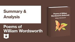 Poems Of William Wordsworth Selected Summary Analysis Youtube