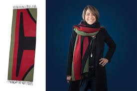 Boba Fett Blanket Scarf At Thinkgeek The Kessel Runway Star Wars Fashion Star Fashion Star Wars Accessories