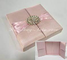 Soft Pink Wedding Box With Brooch Soft Pink Wedding Pink Wedding Invitations Blush Pink Wedding Invitations