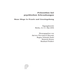 Schönes wohnen für weniger geld: Pravention Bei Psychischen Erkrankungen Manualzz