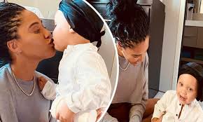 Check out the signature stephen curry haircut with a temple fade. Ayesha Curry Shares Adorable Snaps Of Her Youngest Son Canon Jack A Day Before His Second Birthday Daily Mail Online