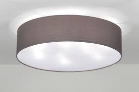 Deckenleuchte 71392 Laendlich Rustikal Modern Zeitgemaess Klassisch Stoff Deckenleuchte Schlafzimmer Deckenlampe Rund Beleuchtung Decke