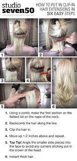 How To Apply Clip In Hair Extensions In Six Easy Steps Hair Extensions Tutorial Hair Extension Clips Diy Hair Extensions