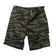 Details About Rothco 7085 Tiger Stripe Camo Bdu Shorts