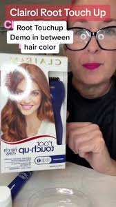 In between hair colors, Clairol Root Touch Up saves me $$$ at the beauty  salon. Great coverage of grays and easy to apply! #womenover50 #womenover60  #womenover40 #haircoloring #agingwell ...