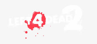 Valve's left 4 dead 2 is a windows survival horror game that drops you amid a zombie apocalypse. Left 4 Dead 2 Logo Png Left 4 Dead 2 Text Free Transparent Png Download Pngkey