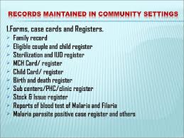 Nursing Records Reports