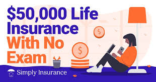 You can get life insurance with no medical exam. How Much Does A 50 000 No Exam Life Insurance Policy Cost