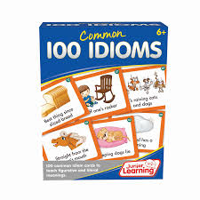 Because idioms don't always make sense literally, you'll. Junior Learning 100 Common Idioms Educational Activity Cards Walmart Com Walmart Com