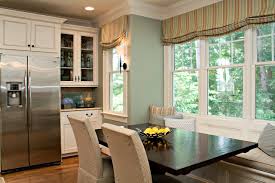 This not only allows for a good amount of light to the kitchen, but it also gives access to viewing outdoors while standing at the sink. Kitchen Window Treatments Houzz