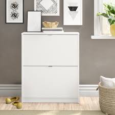 Find details of companies supplying wall mounted shoe racks, manufacturing & wholesaling wall shoe stand in india. Wall Mounted Shoe Storage Shoe Racks You Ll Love In 2021 Wayfair