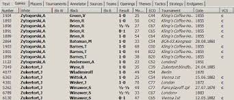 See how the teacher encourages correct sorting of the alphabet. Chessbase 11 Sorting Game Lists Uscfsales