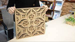 Laser cut metal and wood screen panels are a seriously fashionable trend in interior design, and architecture. Laser Cut Wooden Arts And Crafts Youtube