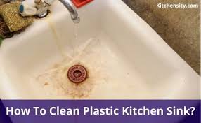 how to clean plastic kitchen sink? 2