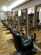 Our Men S Hair Salon In Edinburgh Cool Barber Eco Reclaimed Wood Mirrors Salon Hairdresser Hairsalo Hairdresser Salon Hair Salon Decor Mens Hair Salon