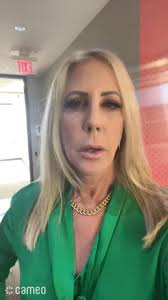 Best birthday from favorite granddaughter Nora. She knows Vicky from Real  Housewives of OC is one of my favorites. Thank you Nora. This made my day . 