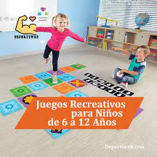 Si bien es facil entretener a un nino de 3 a 5 anos las dinamicas para ninos pequenos deben de tener ciertas caracteristicas para que ayuden a los ninos a aprender mientras juegan. Juegos Recreativos Para Ninos De 6 A 12 Anos Descubrelos
