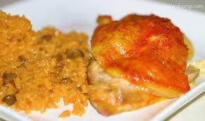 This rice looks delicious i will definitely be making it. Easy Recipes Puerto Rican Chicken
