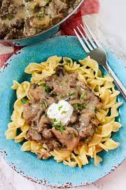 Ground Beef Stroganoff Recipe Ground Beef Stroganoff Beef Stroganoff Entree Recipes
