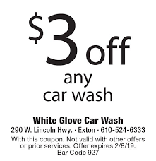 About 1% % of these are car washer, 1%% are car wash towel, and 1%% are towel. 3 Off Any Car Wash White Glove Car Wash Car Wash Exton White Gloves