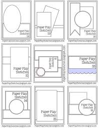 Create beautiful cards for birthdays and many other occasions in minutes. Paper Play Sketches Sketch Sheets To Print Card Patterns Card Sketches Templates Greeting Card Sketches