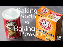 Baking powder can come in two forms: Baking Soda Vs Baking Powder Youtube