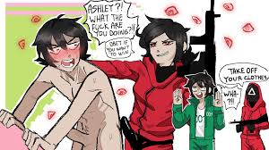 Post 6685377: Andrew_Graves Ashley_Graves crossover Squid_Game  The_Coffin_of_Andy_and_Leyley xLonkx