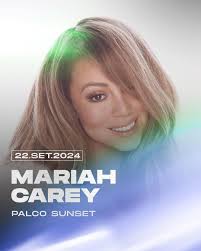 Então Mariah, sobrou o Sunset. Rock In Rio anuncia ninguém menos que Mariah  Carey como grande atração do Palco Sunset no dia 22 de setembro. Além da  hitmaker de grande potência vocal,