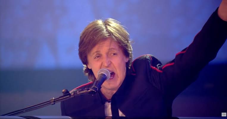 Paul McCartney Performs At The 2012 London Olympics