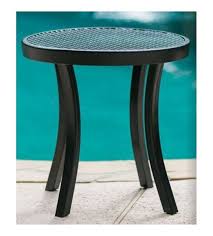 Round Plastic Coated Metal Patio Side Table 20 Or 24 Furniture Leisure
