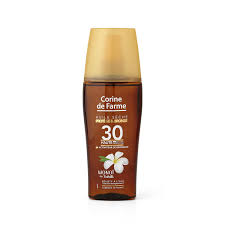 Un déodorant en spray non agressif pour notre peau et qui sent bon les huiles essentielles ? Huile Seche Protectrice Spf 30 Corine De Farme Le Flacon De 150ml A Prix Carrefour
