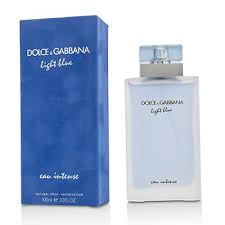 Dolce Gabbana Light Blue Eau Intense Eau De Parfum Spray 100ml 3 3oz Walmart Com Walmart Com