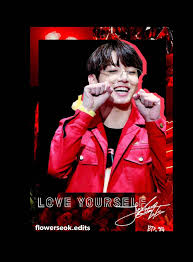 Jungkook's ideal type stage name: Kpop Lockscreen Edits And Pngs Jungkook Bts Red Polaroid Pls