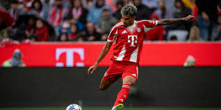 Interview with Luis Díaz after FC Bayern vs. Olympique Lyon