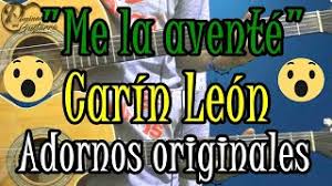 Get all the lyrics to songs by carin león and join the genius community of music scholars to learn the meaning behind the lyrics. Me La Avente Acordes Y Letra Para Guitarra Ukulele Bajo Y Piano Carin Leon