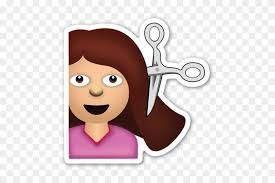 Displayed as a man on all emoji meaning the person: The Guys Over At Unicode Describe Her As Information Haircut Emoji Transparent Background Free Transparent Png Clipart Images Download