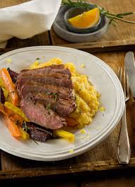 Feinkoch Barbarie Entenbrust Mit Rotweinsauce Und Kartoffelpuree Rezept Entenbrust Rezept Entenbrust Festliches Essen