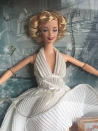 Marilyn 7 year itch dress. Marilyn Monroe Barbie White Dress In Seven Years Itch Nrfb Hobbies Toys Toys Games On Carousell