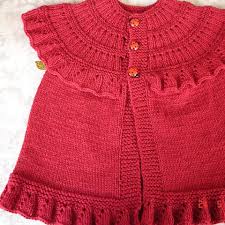 Ruffle Baby Vest Baby Knitting Patterns Knitting Girls Baby Knitting