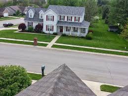Birds Eye View Of A House Roof How About This Bird S Eye View We Are Loving This Beautiful Roof Work Www Sherriffgoslin Com Tbt Roofing Roofing Birds Eye Birds Eye View