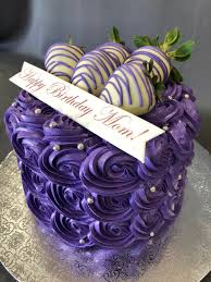 Share the best gifs now >>>. Purple Rosette Birthday Cake Skazka Desserts Bakery Nj Custom Birthday Cakes Cupcakes Shop