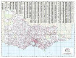 Downloadable maps for state, region and local council boundaries in victoria. Victoria Melbourne Postcode Map Buy Postcode Map Of Victoria Mapworld
